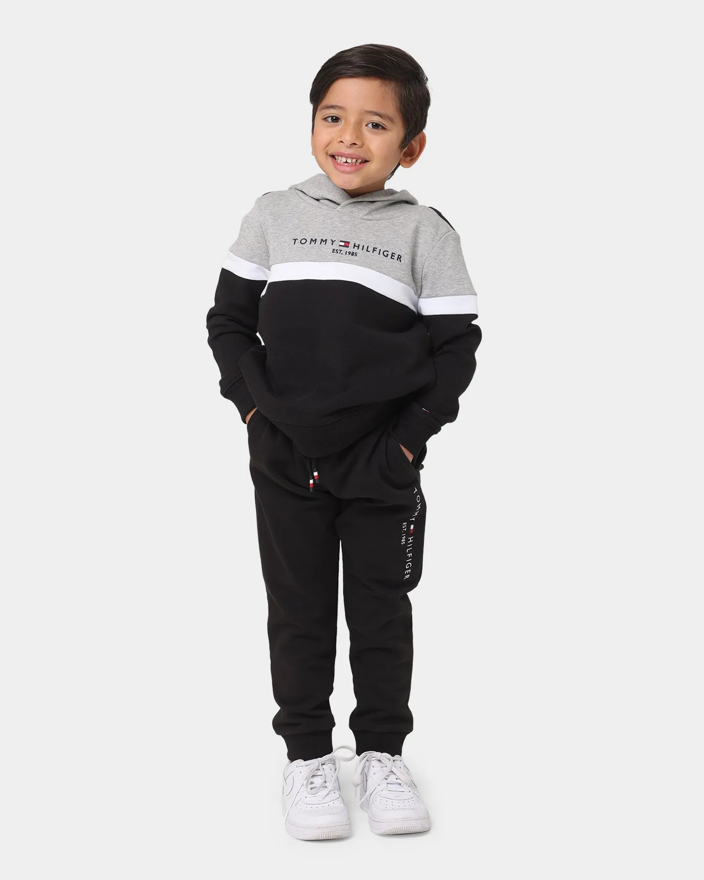 Tommy Hilfiger Kids' Colorblock Set Black