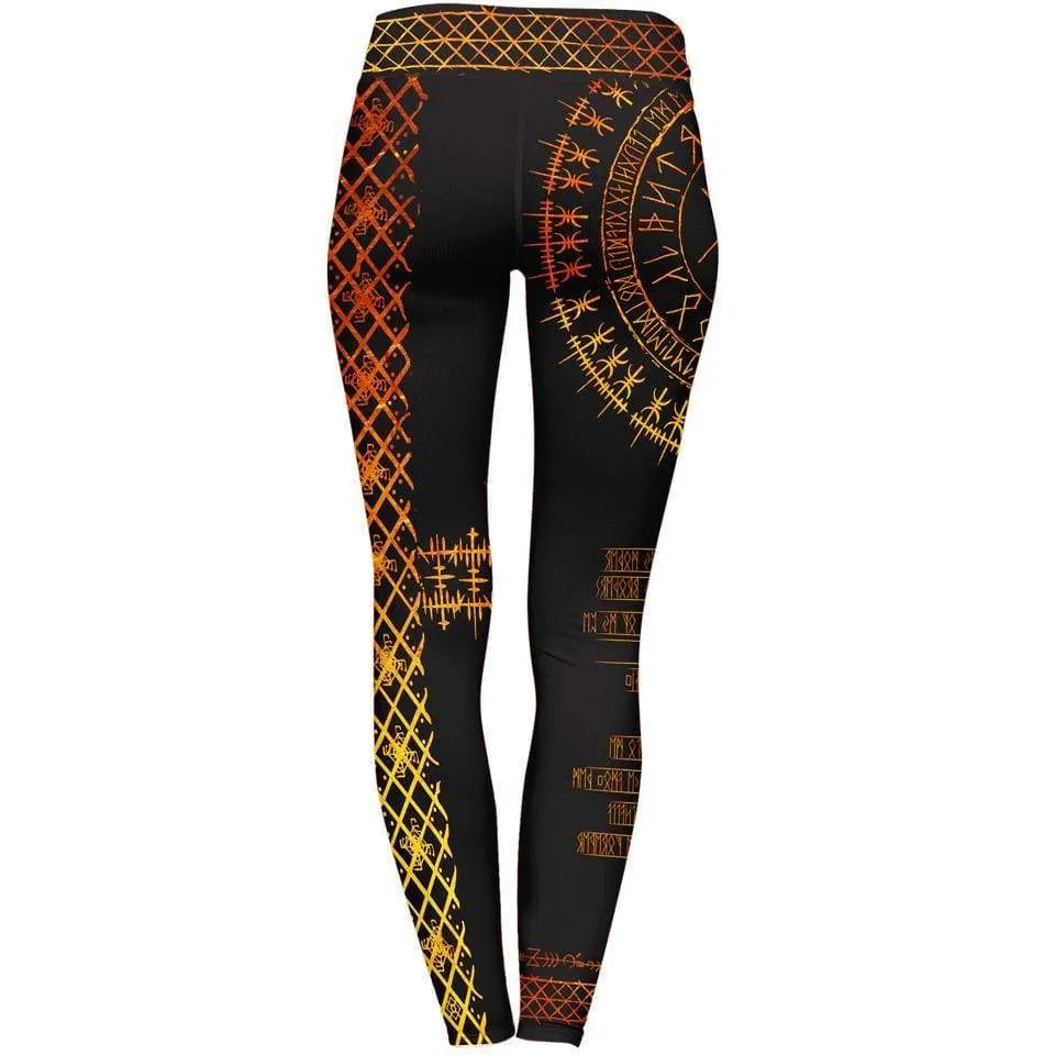 Viking Runes Leggings