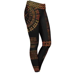 Viking Runes Leggings