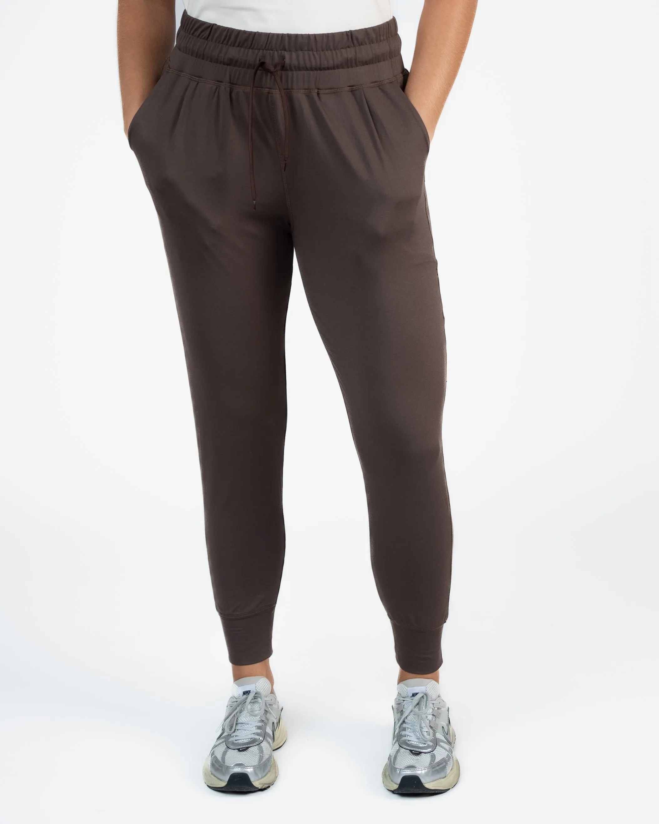 Weekend Joggers - Espresso (Final Sale)