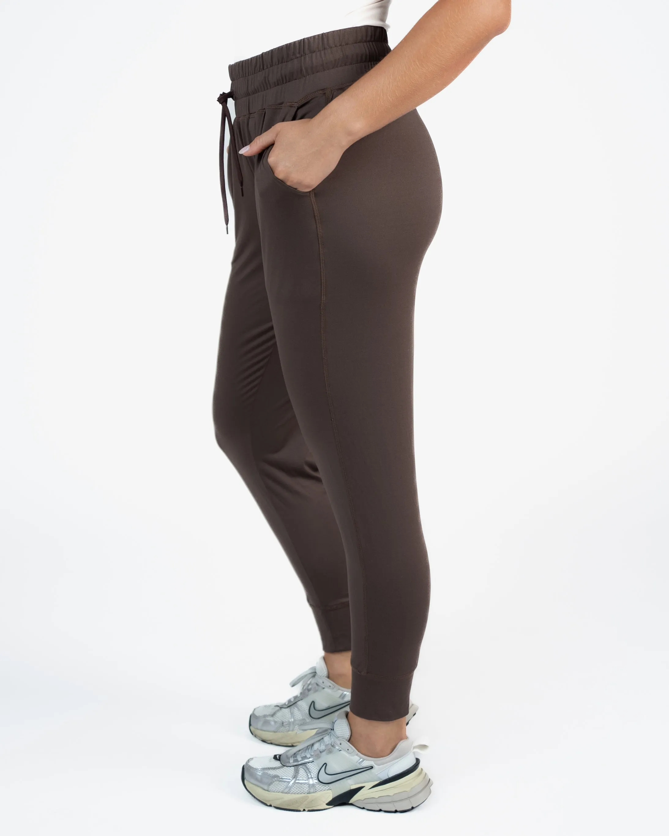 Weekend Joggers - Espresso (Final Sale)