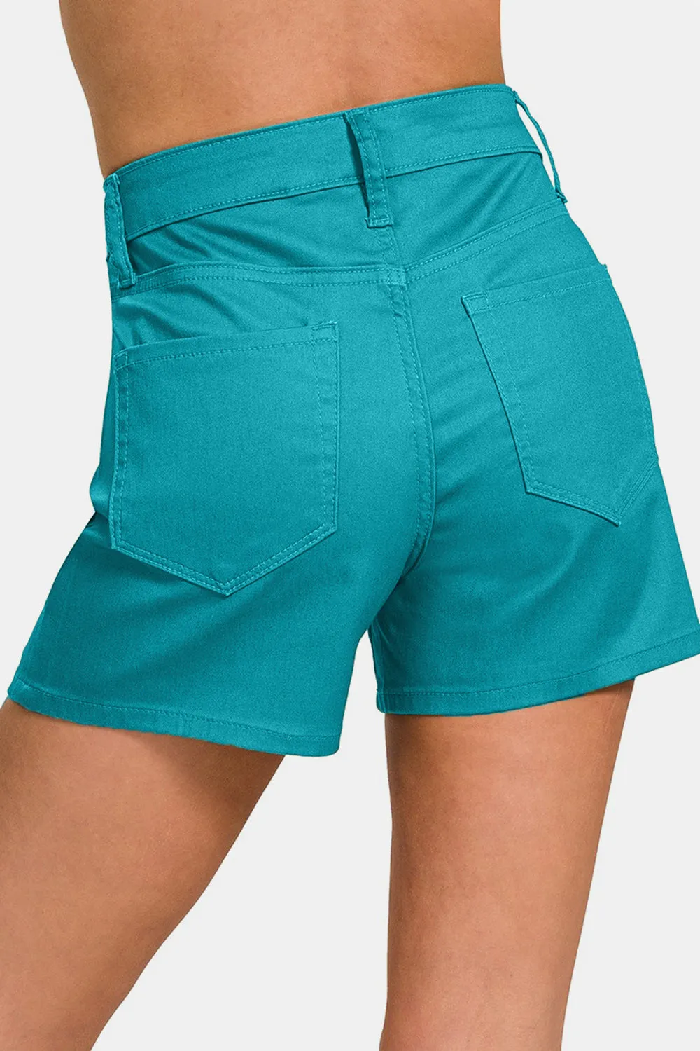 Women's Zenana High Waist Denim Shorts