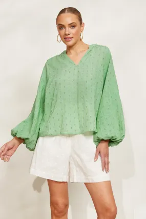 Zephyr Blouse - Jade